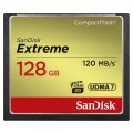 SANDISK CF EXTREME KÁRTYA 128GB, 120MB/S