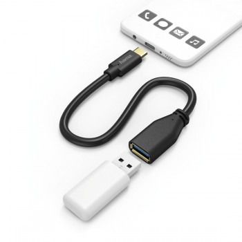 FIC USB TYPE-C OTG ADAPTER, 0,15M