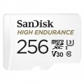 SANDISK MICRO SDXC KÁRTYA HIGH ENDURANCE 256GB,100 MB/S,C10,U3,V30