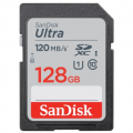 SANDISK SDHC ULTRA KÁRTYA 128GB, 120MB/s, CL10, UHS-I