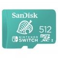 SANDISK microSDXC KÁRTYA NINTENDO SWITCH 512GB, 100MB/s, U3, C10, A1, UHS-1