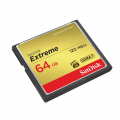 SANDISK CF EXTREME KÁRTYA 64GB, 120MB/S