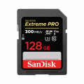 SANDISK SDXC EXTREME PRO KÁRTYA 128GB, 300MB/s, UHS-II, CL10 10, U3, V90