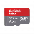SANDISK MICROSD ULTRA ANDROID KÁRTYA 512GB, 150MB/s,  A1, Class 10, UHS-I