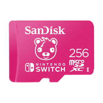 SANDISK microSDXC KARTYA NINTENDO SWITCH - 256GB, 100/90 MB/s Fortnite EDT.