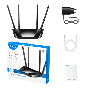 CUDY N300 WI-FI 4G (LTE) ROUTER