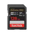 SANDISK SDXC EXTREME PRO KÁRTYA 128GB, 280/100 MB/s, UHS-II, V60, C10