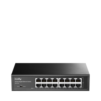 CUDY 16-PORT GIGABIT METAL SWITCH