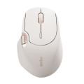 RAPOO MULTIMODE "MT560" BLUETOOTH + 2,4GHZ OPTIKAI EGÉR, BÉZS