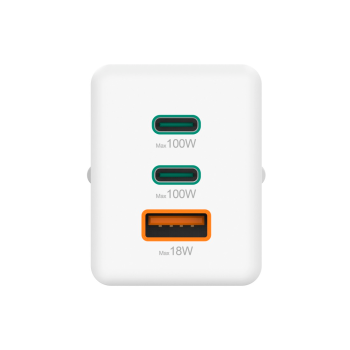 HÁLÓZATI TÖLTŐ, USB + TYPE-C 