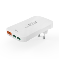 HÁLÓZATI TÖLTŐ, USB + TYPE-C "PD,QC" 65W, ÖSSZEHAJTHATÓ