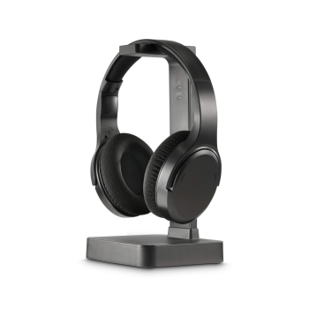 VEZETÉK NÉLKÜLI TV FEJHALLGATÓ, ÁLLVÁNNYAL (2,4GHZ, BLUETOOTH)