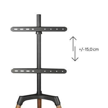 HAMA TV TARTÓ ÁLLVÁNY DIÓFA SZÍNŰ LÁBAKKAL, 400X400, 65