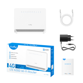 CUDY N300 WI-FI 4G LTE ROUTER