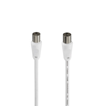 FIC ECO ANTENNAKÁBEL 75dB, FEHÉR, 5M
