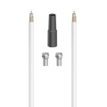 SAT-KIT 10M KOAX, 100dB, 2DB F CSATLAKOZÓ, 1DB IDŐJÁRÁSÁLLÓ TÖMÍTÉS