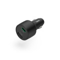 AUTÓS TÖLTŐ  USB A + TYPE-C, (PD,QC), 32W