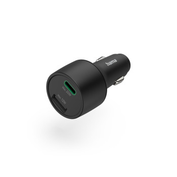 AUTÓS TÖLTŐ  USB A + TYPE-C, (PD,QC), 32W