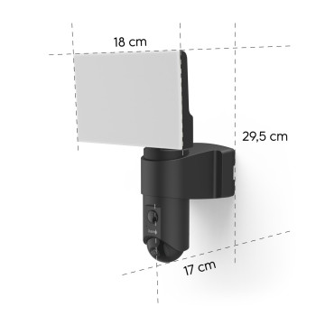 OKOS WIFI KAMERA + REFLEKTOR / 1080P, ÉJJELLÁTÓ, KÜLTÉRI, MOZGÁSÉRZÉKELŐ
