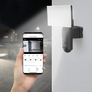 OKOS WIFI KAMERA + REFLEKTOR / 1080P, ÉJJELLÁTÓ, KÜLTÉRI, MOZGÁSÉRZÉKELŐ