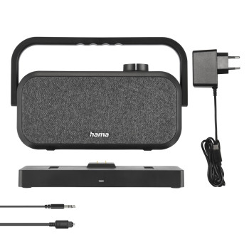 HAMA DIGITÁLIS VEZETÉK NÉLKÜLI TV HANGSZÓRÓ, 2,4GHZ+BLUETOOTH