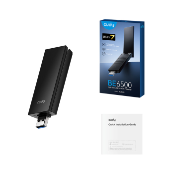 CUDY BE6500 WI-FI7 USB 3.0 ADAPTER 