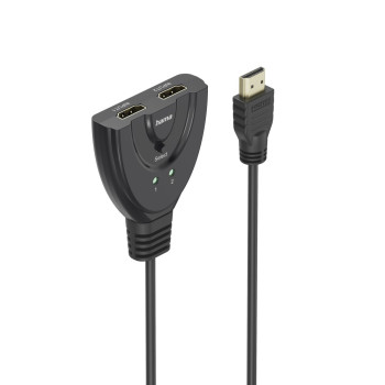 HDMI KÖZÖSÍTŐ, ARANYOZOTT, 2 BEMENET - 1 KIMENET