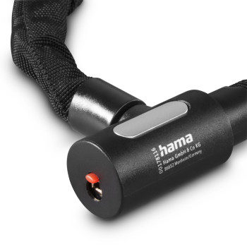 HAMA KERÉKPÁR LÁNC ZÁR VILÁGÍTÓ KULCCSAL