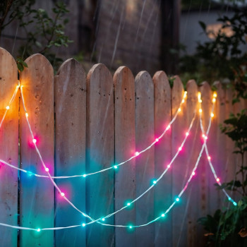 OKOS WIFI KÜLTÉRI ÉS BELTÉRI LED FÜZÉR 10M, RGB / USB