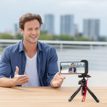 HAMA “MAGGRIP” MOBIL MARKOLAT, BLUETOOTH KIOLDÓVAL