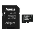 HAMA MICROSD KÁRTYA 64GB, 100MB/S, CL10