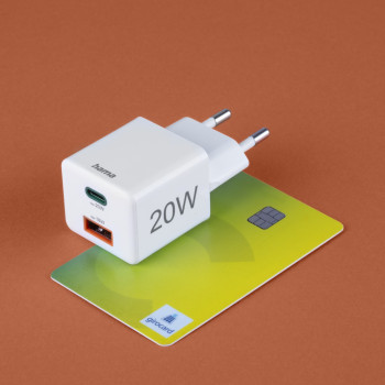 HÁLÓZATI TÖLTŐ, USB + TYPE-C 