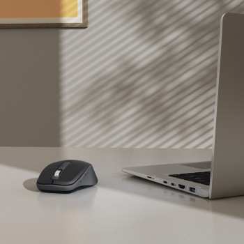 VEZETÉK NÉLKÜLI MULTIMODE (2,4 GHZ + BLUETOOTH) OPTIKAI EGÉR 