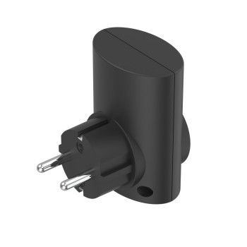 HÁLÓZATI TÚLFESZÜLTSÉG VÉDŐ ADAPTER, FEKETE