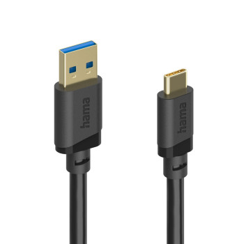 ADATKÁBEL USB 3.1,  TYPE-C/USB A, 0,75M