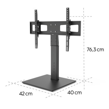 HAMA TV ÁLLVÁNY FORGATHATÓ, ÁLLÍTHATÓ MAGASSÁGÚ (MAX. 76 CM), 600x400, 75