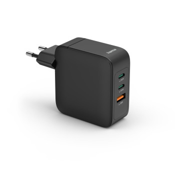 HÁLÓZATI TÖLTŐ, USB + 2x TYPE-C 
