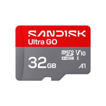 SANDISK microSDHC ULTRA GO KÁRTYA 32GB, R120 MB/S, UHS-I, V10, U1, C10, A1