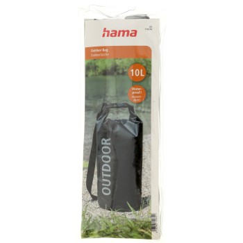 HAMA TÚRATÁSKA, 10L, FEKETE