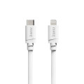 ADATKÁBEL LIGHTNING - USB TYPE-C, 2M, FEHÉR