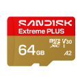 SANDISK microSDXC Extreme Plus 64GB (UHS-I, R200MB/s / W90MB/s, 5K, 4K UHD)