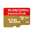 SANDISK microSDXC Extreme Plus 128GB (UHS-I, R250MB/s / W120MB/s, 5K, 4K UHD)