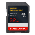 SANDISK SDHC Extreme PRO 32GB, 100/90MB/s, UHS-I, V30, U3, 4K UHD