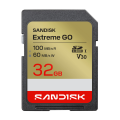 SANDISK SDHC Extreme GO 32GB UHS-I,V30, U3, C10, R190MB/s, W60MB/s