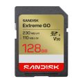SANDISK SDXC Extreme GO 128GB UHS-I,V30, U3, C10, R230MB/s, W110MB/s